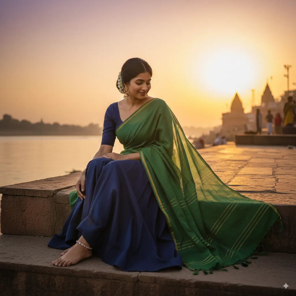 Ganga Ghat Girl